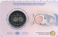 набор монет - бельгия 2 евро - подробная информация фото 1