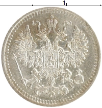 монета - 1881 – 1894 александр iii 5 копеек - подробная информация фото 1