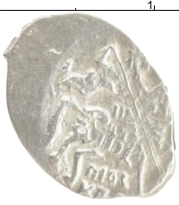 монета - 1613 – 1645 михаил федорович 1 копейка - подробная информация фото 1