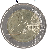 монета - монако 2 евро - подробная информация фото 1