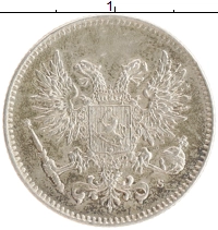 монета - 1894 – 1917 николай ii 50 пенни - подробная информация фото 1