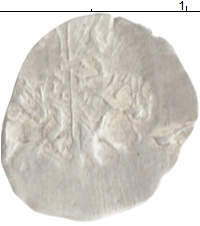 монета - 1606 – 1610 василий шуйский 1 копейка - подробная информация фото 1