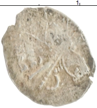 монета - 1613 – 1645 михаил федорович 1 копейка - подробная информация фото 1