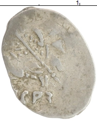 монета - 1598 - 1605 борис годунов 1 копейка - подробная информация фото 1