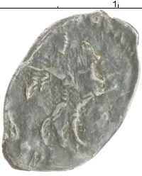 монета - 1462 – 1505 иван iii 1 деньга - подробная информация фото 1