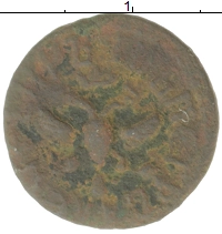 монета - 1689 – 1725 петр i 1 полушка - подробная информация фото 1
