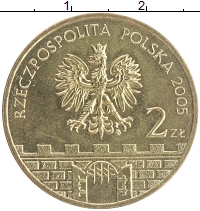 монета - польша 2 злотых - подробная информация фото 1
