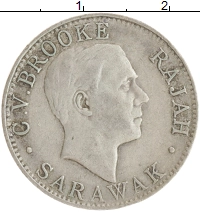 монета - саравак 20 центов - подробная информация фото 1