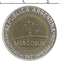 монета - аргентина 1 песо - подробная информация фото 1