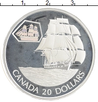 монета - канада 20 долларов - подробная информация фото 1