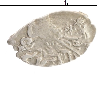 монета - 1676 – 1682 федор алексеевич 1 копейка - подробная информация фото 1