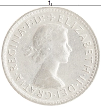 монета - австралия 6 пенсов - подробная информация фото 1