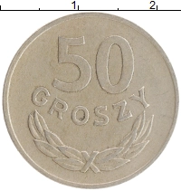 монета - польша 50 грош - подробная информация фото 1