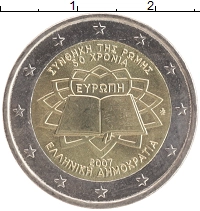 монета - греция 2 евро - подробная информация фото 1