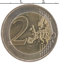 монета - германия 2 евро - подробная информация фото 1