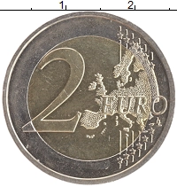 монета - германия 2 евро - подробная информация фото 1