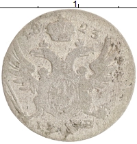монета - 1801 – 1825 александр i 5 грош - подробная информация фото 1