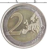 монета - испания 2 евро - подробная информация фото 1