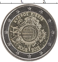 монета - кипр 2 евро - подробная информация фото 1