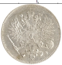 монета - 1894 – 1917 николай ii 25 пенни - подробная информация фото 1