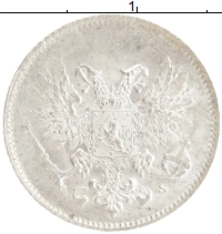 монета - 1894 – 1917 николай ii 25 пенни - подробная информация фото 1