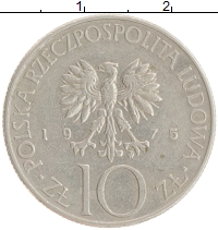 монета - польша 10 злотых - подробная информация фото 1
