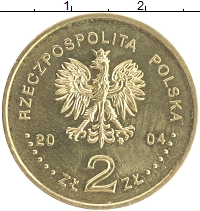 монета - польша 2 злотых - подробная информация фото 1