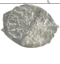 монета - 1689 – 1725 петр i 1 копейка - подробная информация фото 1