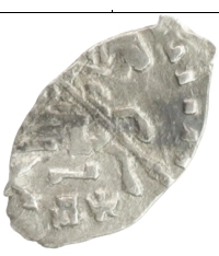 монета - 1689 – 1725 петр i 1 копейка - подробная информация фото 1
