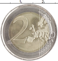 монета - испания 2 евро - подробная информация фото 1