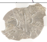 монета - 1598 - 1605 борис годунов 1 копейка - подробная информация фото 1