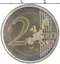 монета - испания 2 евро - подробная информация фото 1
