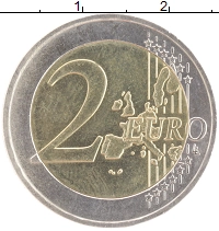 монета - германия 2 евро - подробная информация фото 1