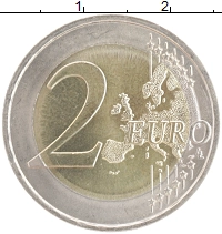 монета - германия 2 евро - подробная информация фото 1