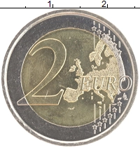 монета - испания 2 евро - подробная информация фото 1