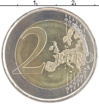 монета - испания 2 евро - подробная информация фото 1
