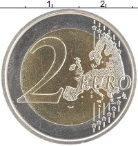 монета - испания 2 евро - подробная информация фото 1