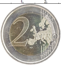 монета - испания 2 евро - подробная информация фото 1