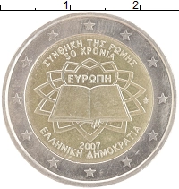 монета - греция 2 евро - подробная информация фото 1