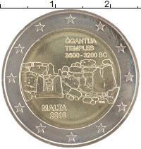 монета - мальта 2 евро - подробная информация фото 1
