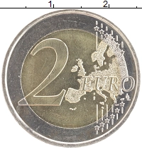 монета - испания 2 евро - подробная информация фото 1