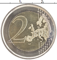 монета - испания 2 евро - подробная информация фото 1