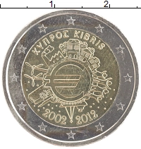 монета - кипр 2 евро - подробная информация фото 1