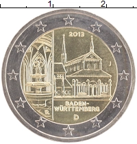 монета - германия 2 евро - подробная информация фото 1