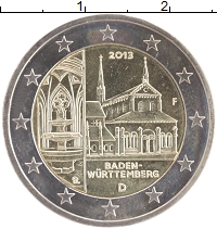 монета - германия 2 евро - подробная информация фото 1