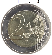 монета - германия 2 евро - подробная информация фото 1