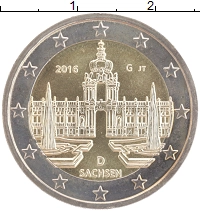 монета - германия 2 евро - подробная информация фото 1
