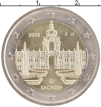монета - германия 2 евро - подробная информация фото 1