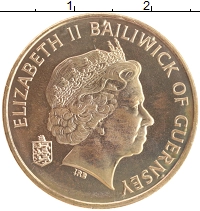 монета - гернси 2 пенса - подробная информация фото 1