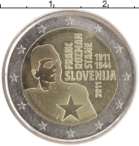 монета - словения 2 евро - подробная информация фото 1